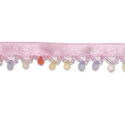 Beaded Marble Fringe Trim (Sold by the Yard)