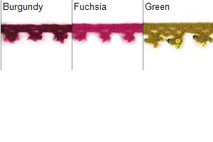 5 Yards of Sequin Mohair Crochet Trim