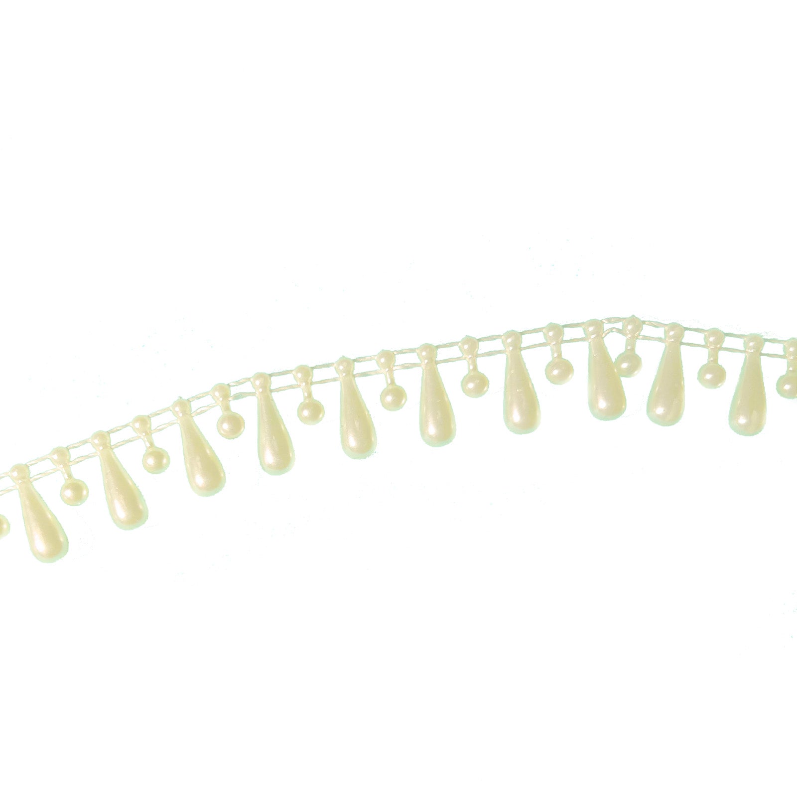 Pearl Teardrop Trim (Sold by the Yard)