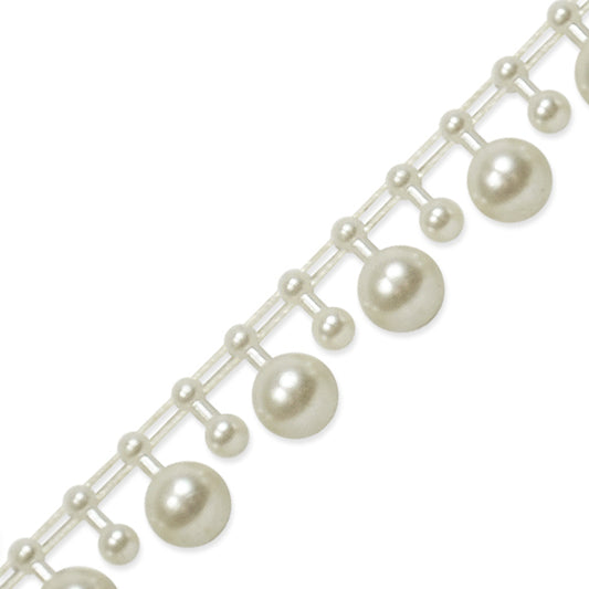 Round Pearl Trim (Sold by the Yard)