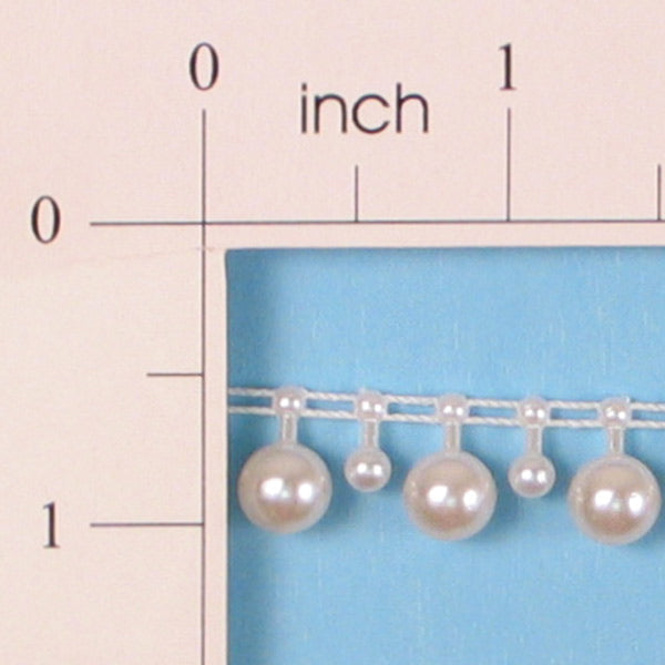 Round Pearl Trim (Sold by the Yard)