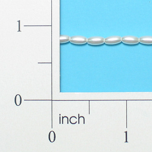 6mm Loose Rice Pearl Strand