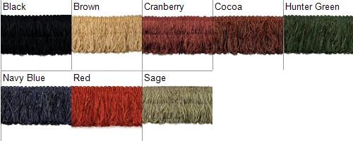 5 Yards of Chenille Loop Fringe Trim