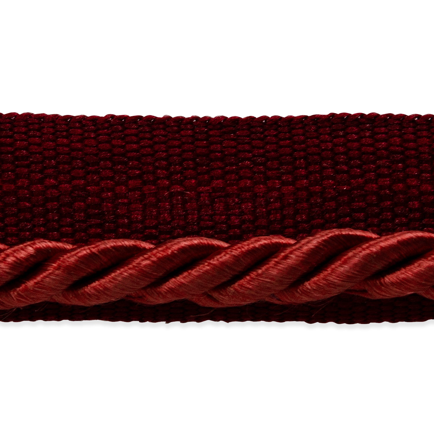 Ebony 1/8" Twisted Lip Cord Trim (Sold by the Yard)