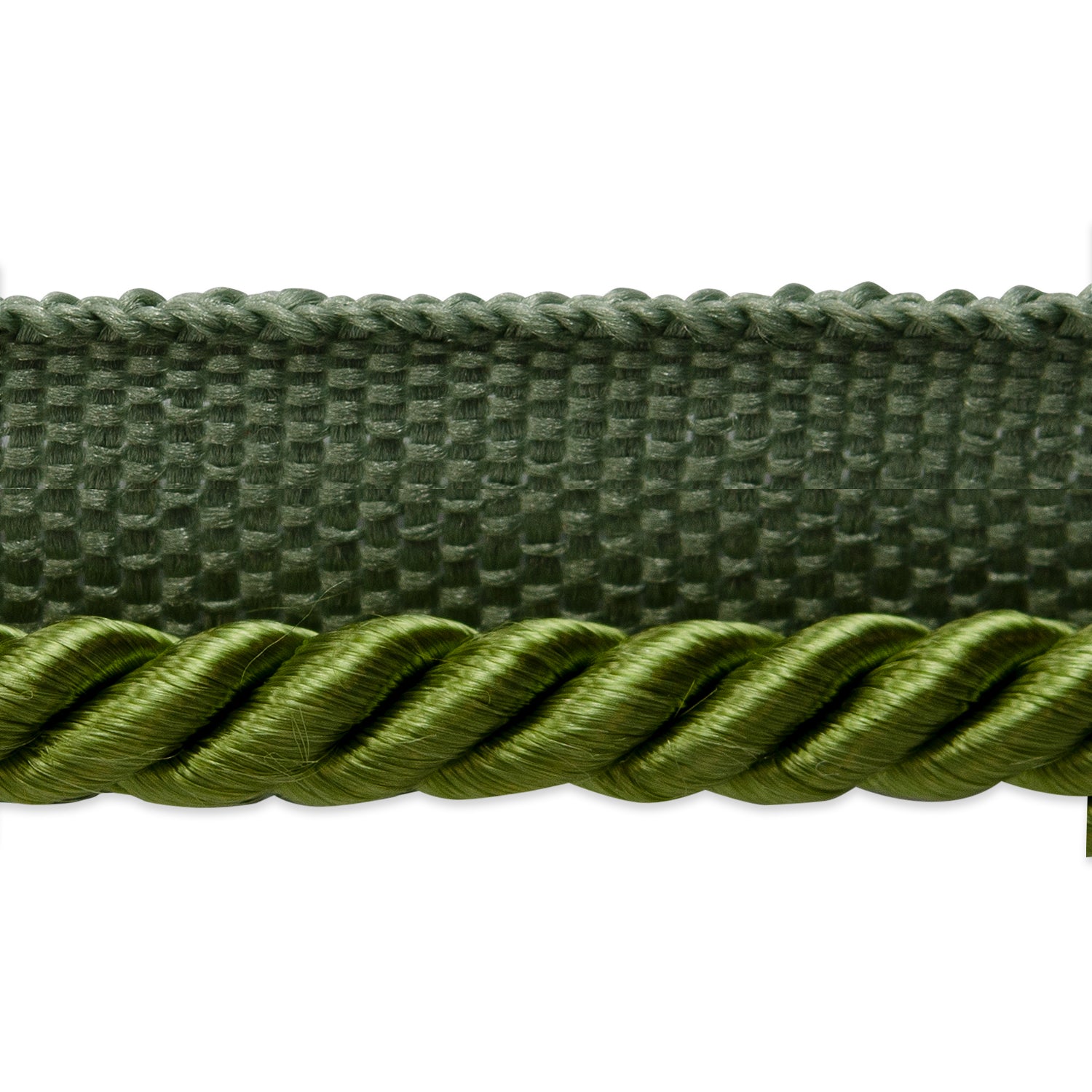 Ebony 1/8" Twisted Lip Cord Trim (Sold by the Yard)