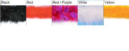 5 yards of Marabou Feather Boa Trim