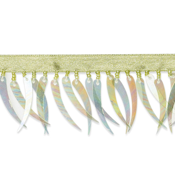 5 yards of Tusk Sequin Fringe Trim