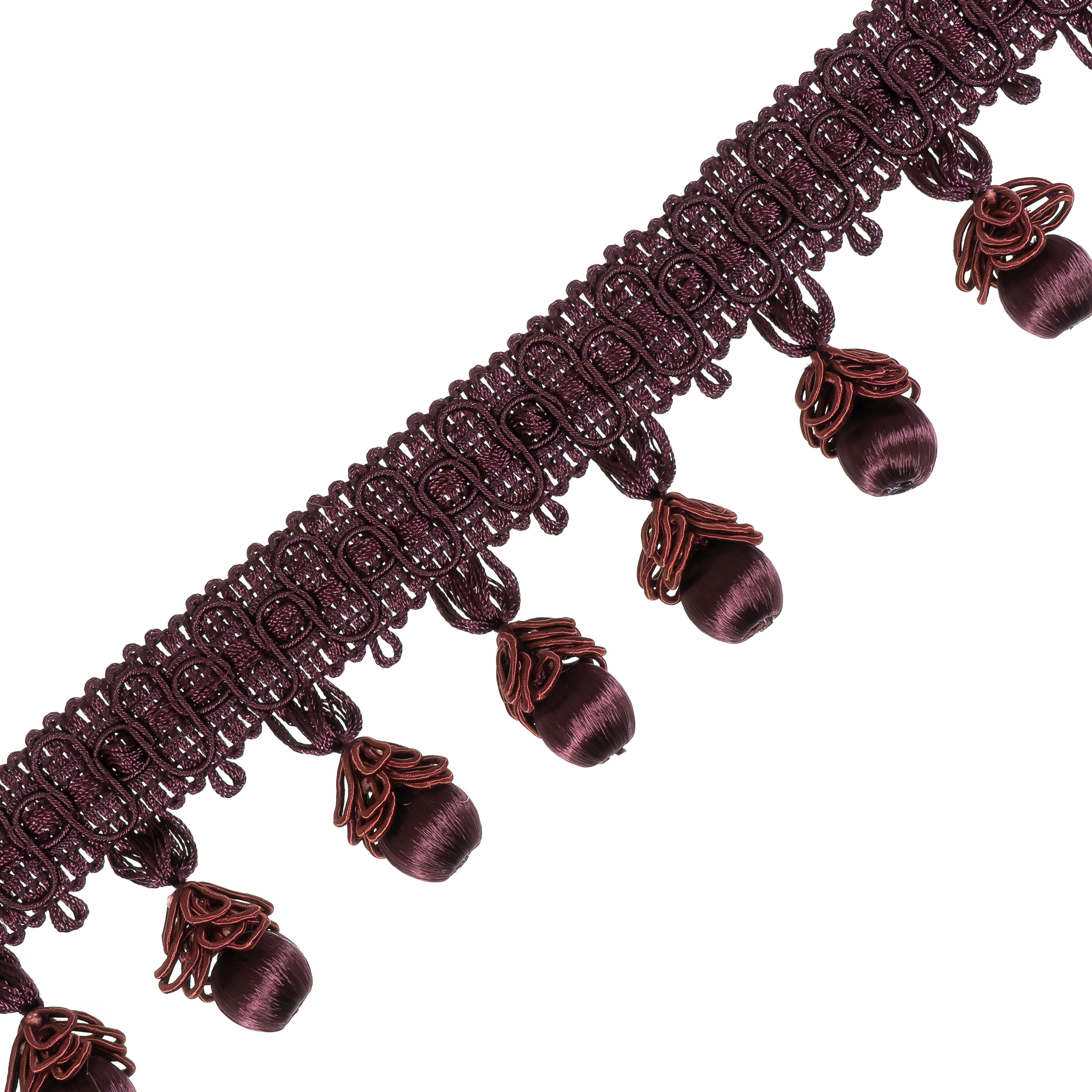 Cherry Loop Tassel Fringe (2 1/2") (Sold by the Yard)