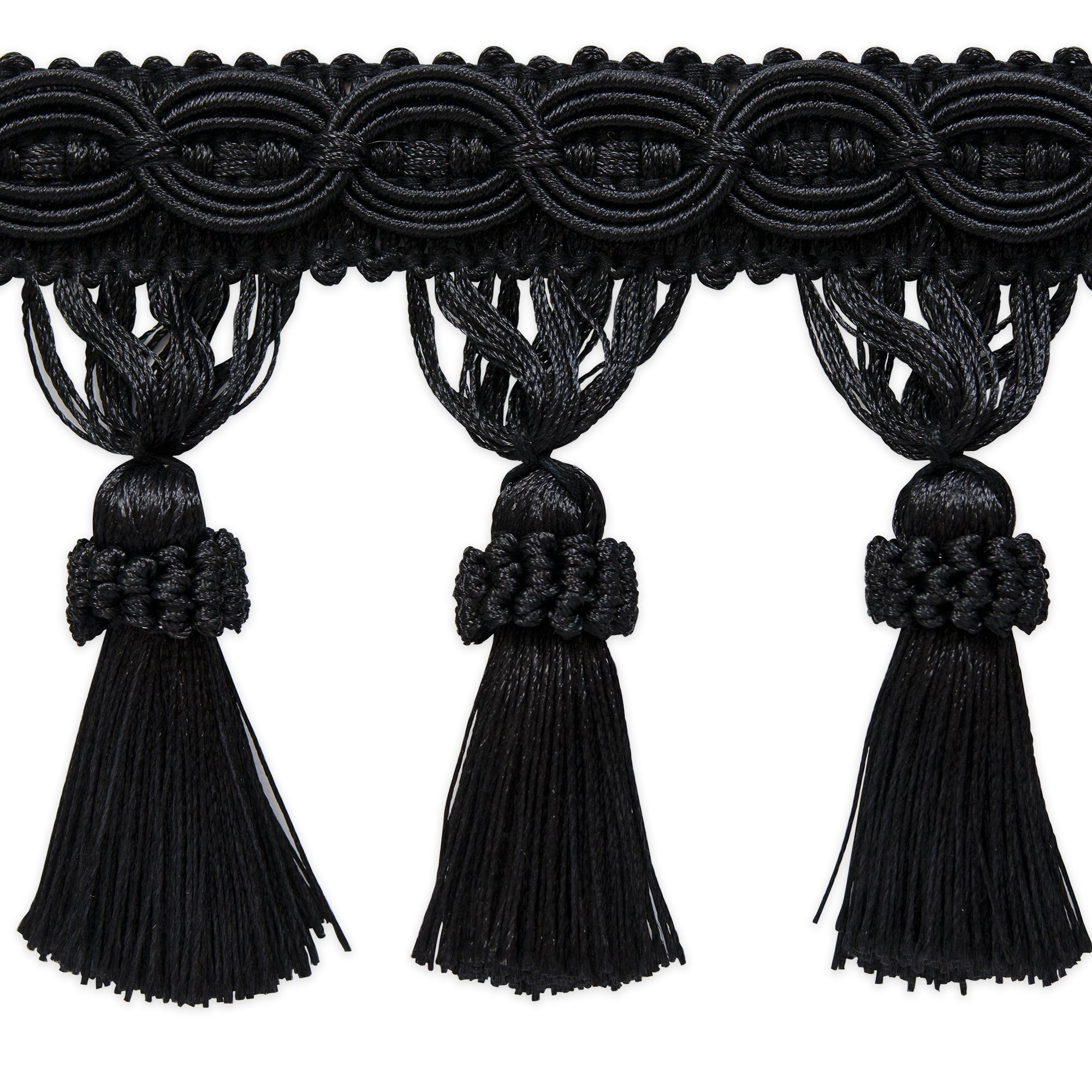 Kylie Classic Tassel Fringe. Trim (Sold by the Yard)