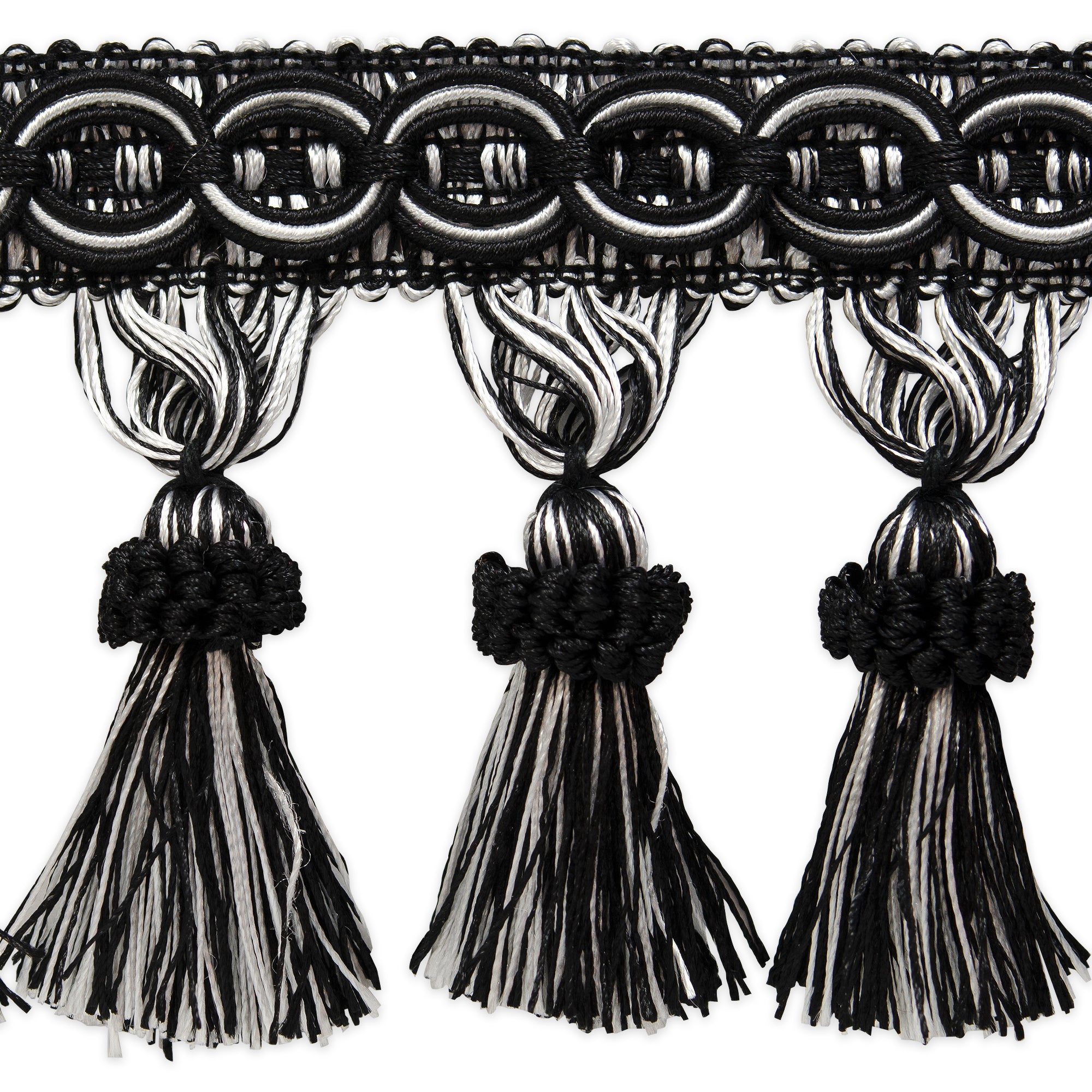 Kylie Classic Tassel Fringe. Trim (Sold by the Yard)