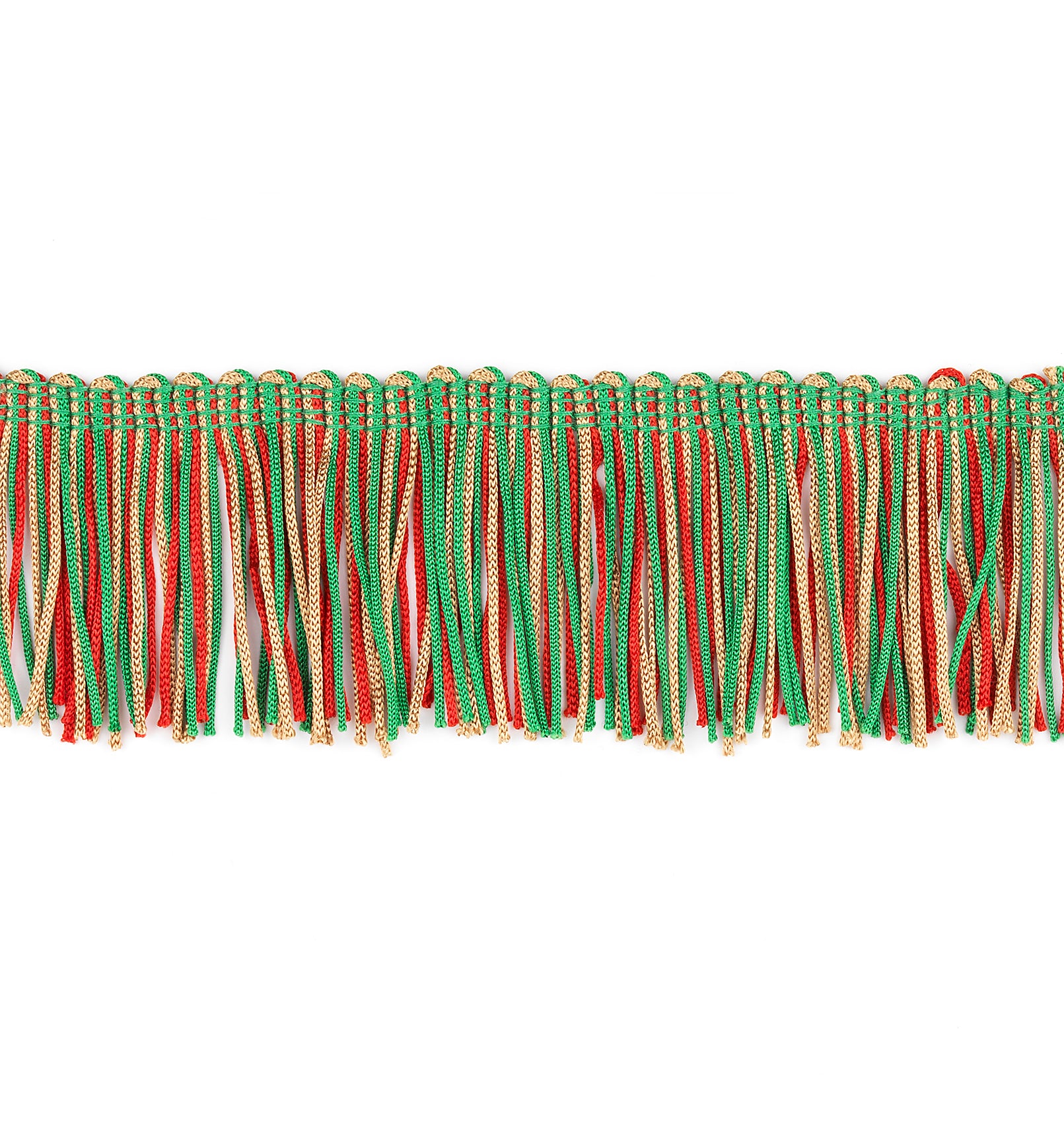 2" Multicolor Chainette Fringe Trim (Sold by the Yard)