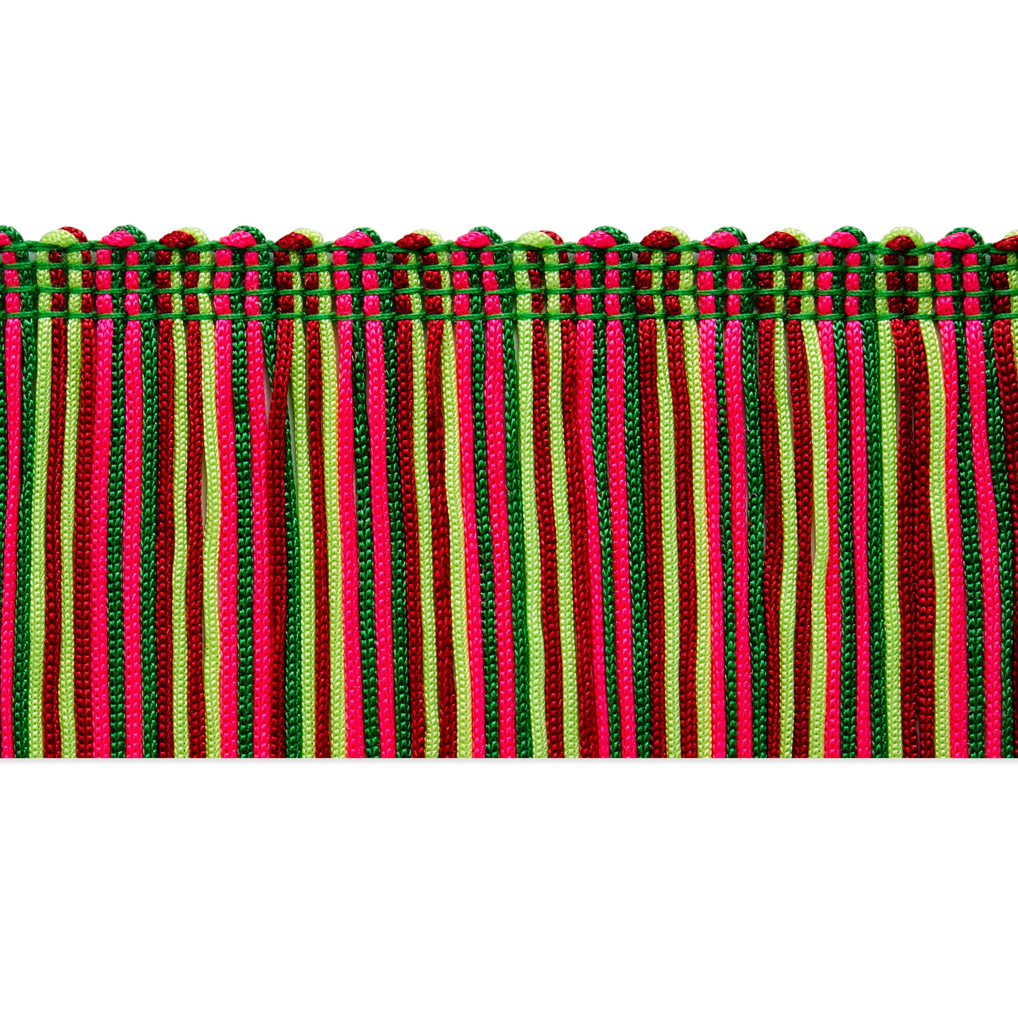 2" Multicolor Chainette Fringe Trim (Sold by the Yard)