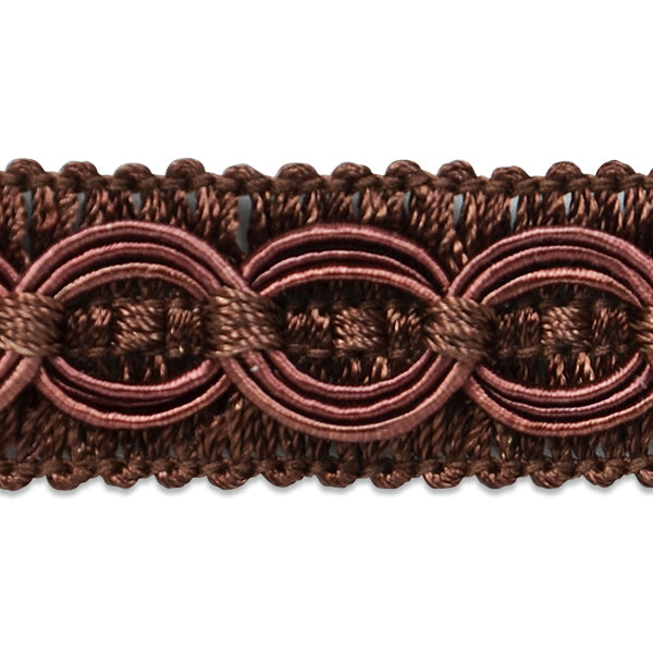 Collette Woven Braid Circle Trim      (Sold by the Yard)