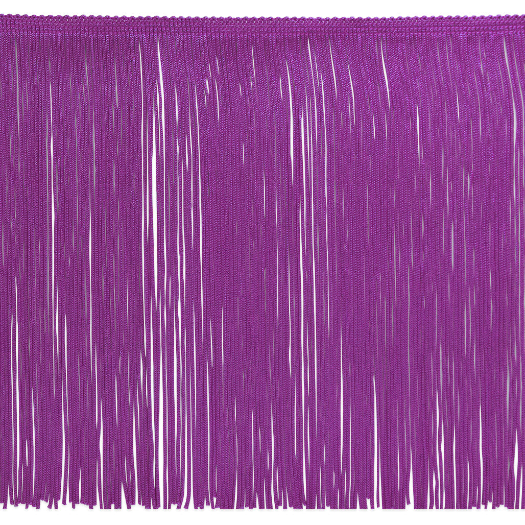 12" Chainette Fringe Trim, Polyester, Decorative, Versatile for Costumes (Sold by the Yard)