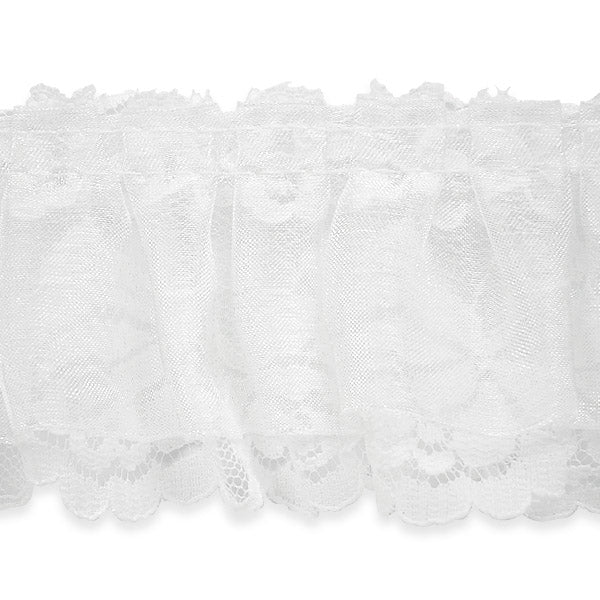 Organza and Lace Trim (Sold by the Yard)