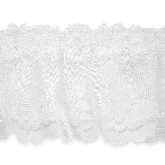 Organza and Lace Trim (Sold by the Yard)