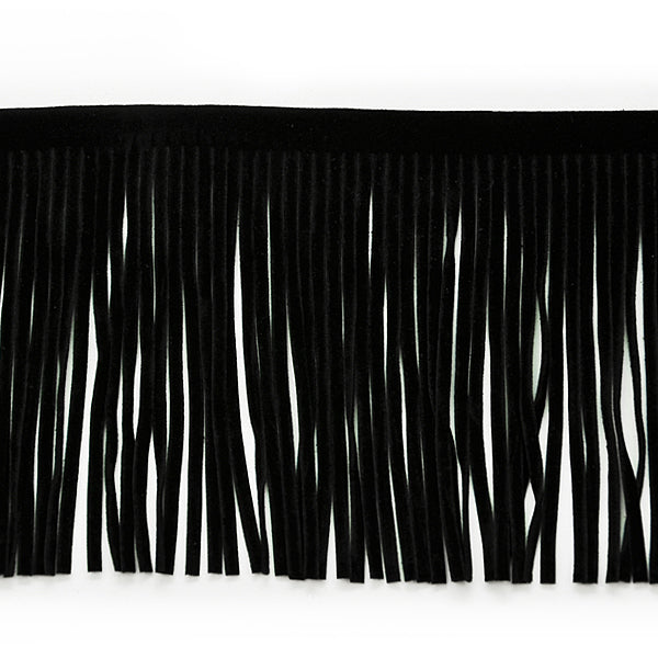 5 yards of 4" Faux Suede Fringe Trim