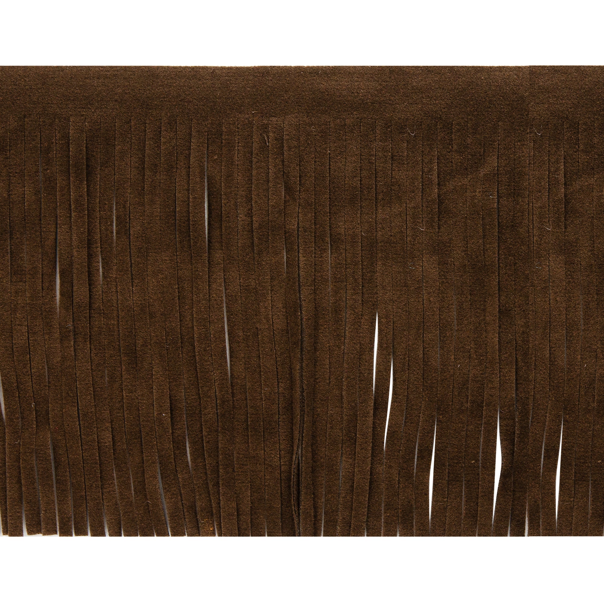 4" Faux Suede Fringe Trim (Sold by the Yard)