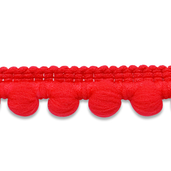 Franky Pea Pod 3/8" Baby Pom Fringe Trim (Sold by the Yard)