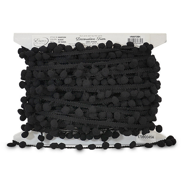 3/8"Pom Fringe Trim      (Sold by the Yard)