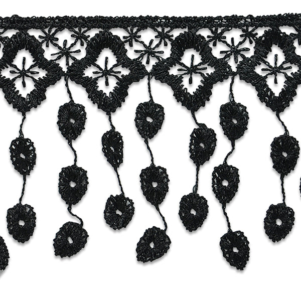 5 yards of Abigail Victorian Lace Fringe Trim