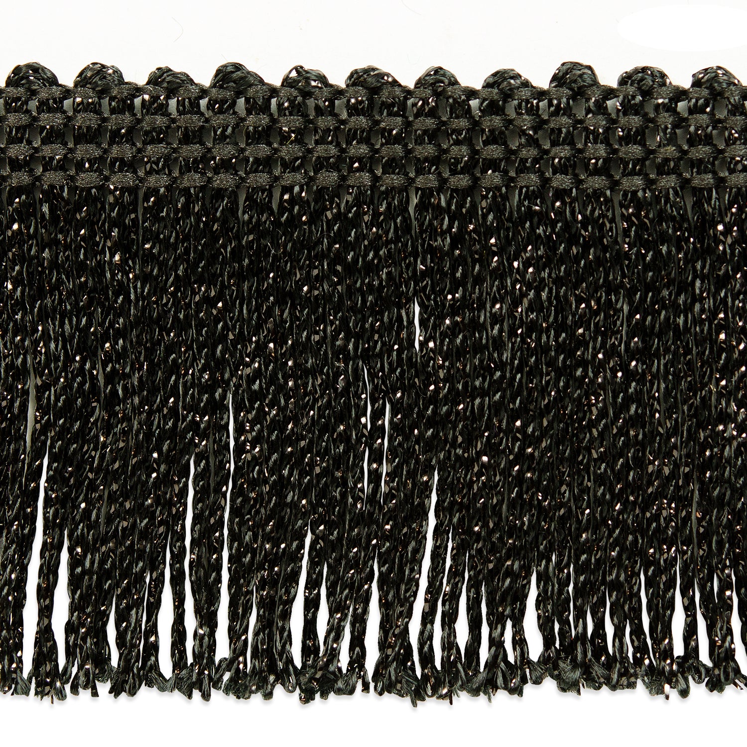 2" Metallic Chainette Fringe, Decorative, Versatile for Costumes (Sold by the Yard)