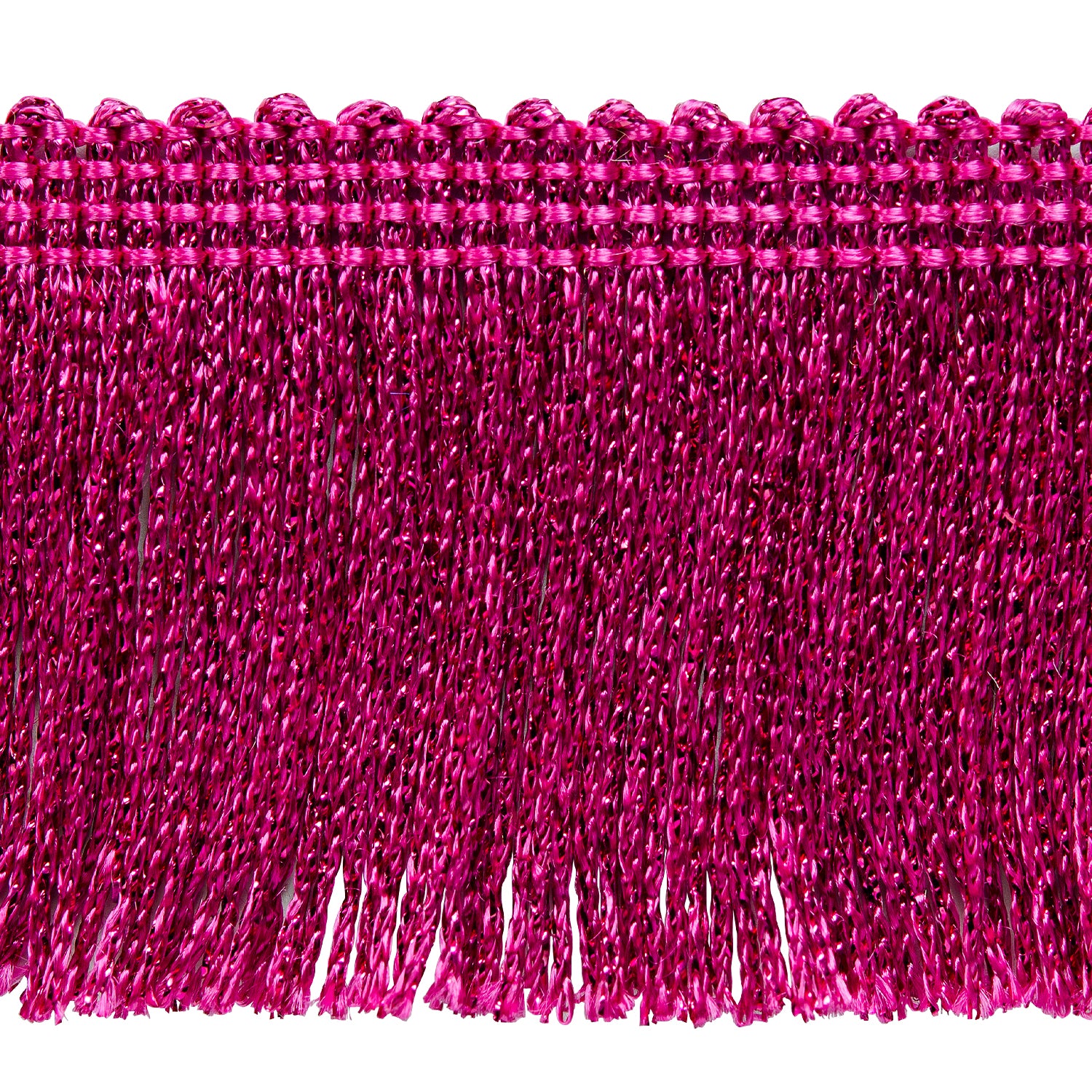 2" Metallic Chainette Fringe, Decorative, Versatile for Costumes (Sold by the Yard)