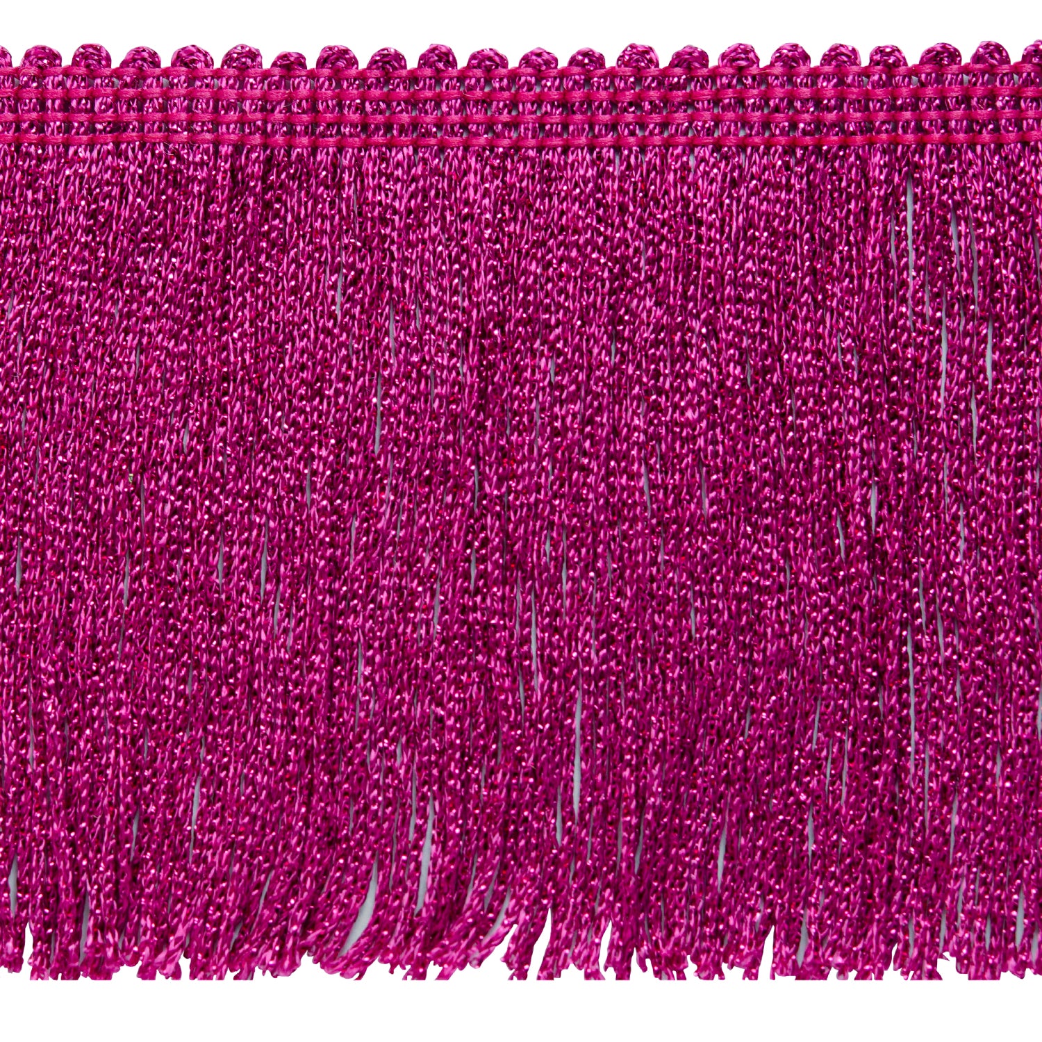 4" Metallic Chainette Fringe, Decorative, Versatile for Costumes (Sold by the Yard)