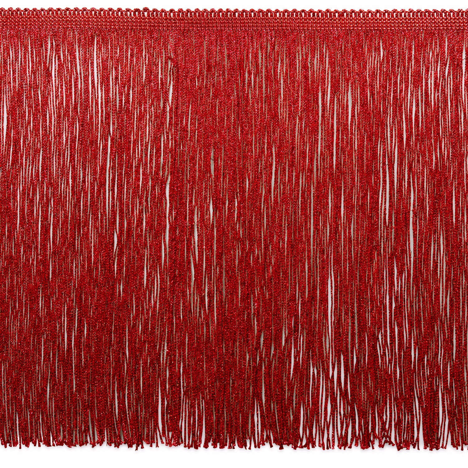 12" Metallic Chainette Fringe, Decorative, Versatile for Costumes (Sold by the Yard)