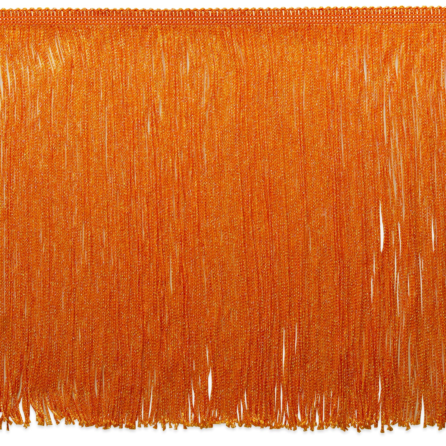 12" Metallic Chainette Fringe, Decorative, Versatile for Costumes (Sold by the Yard)