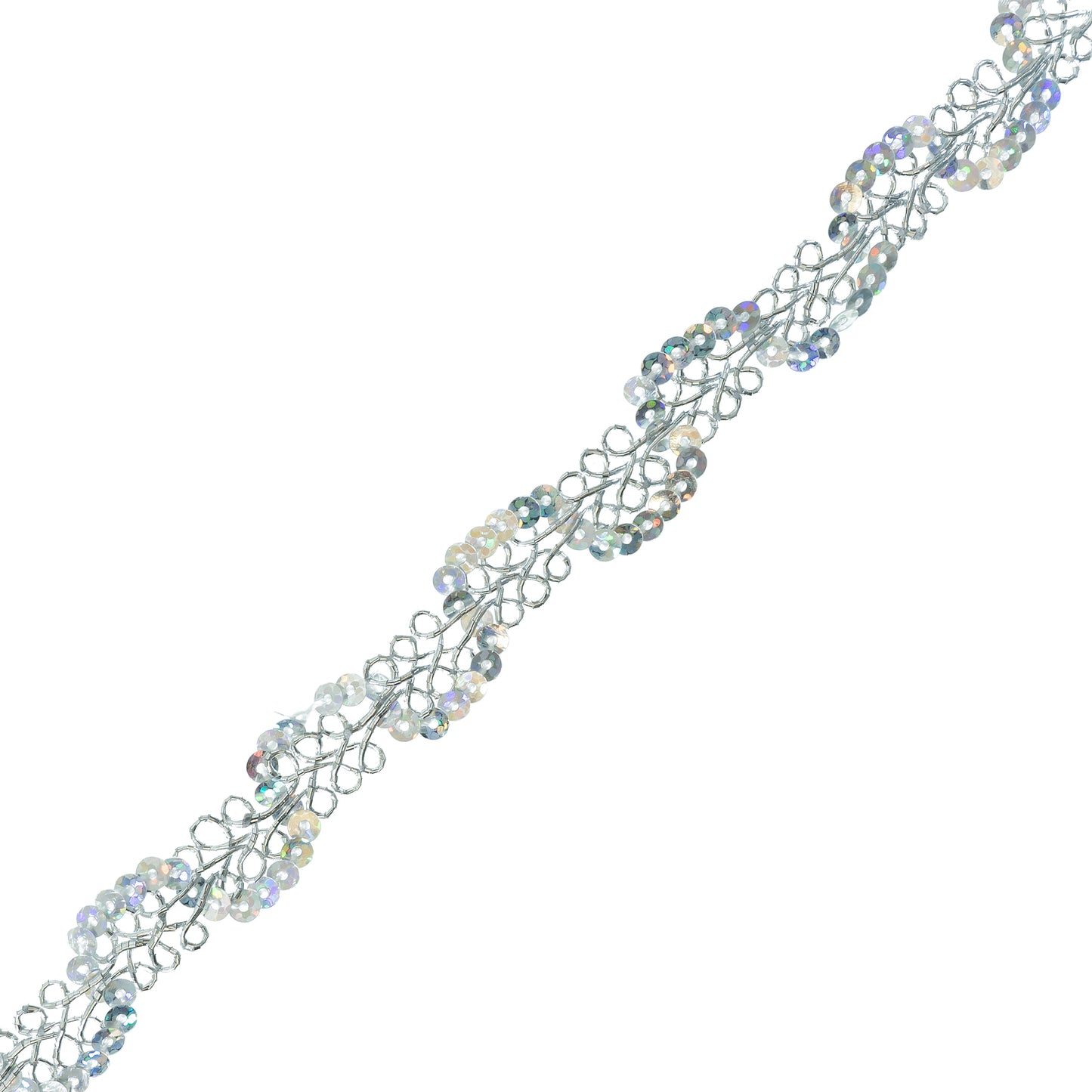 Lila Sequin Loop Braid Trim (1/2") (Sold by the Yard)