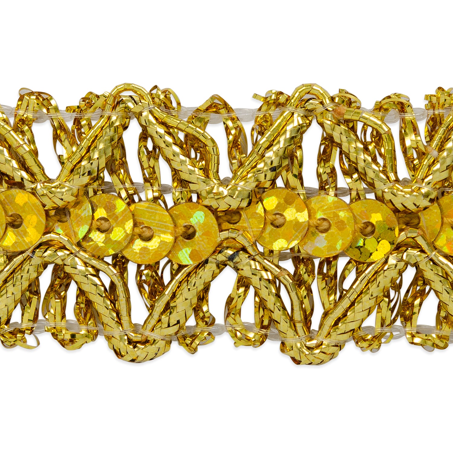 Sheba Diamond Sequin Braid Trim (Sold by the Yard)