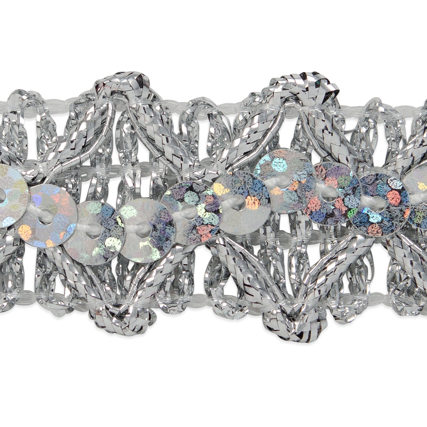 Sheba Diamond Sequin Braid Trim (Sold by the Yard)