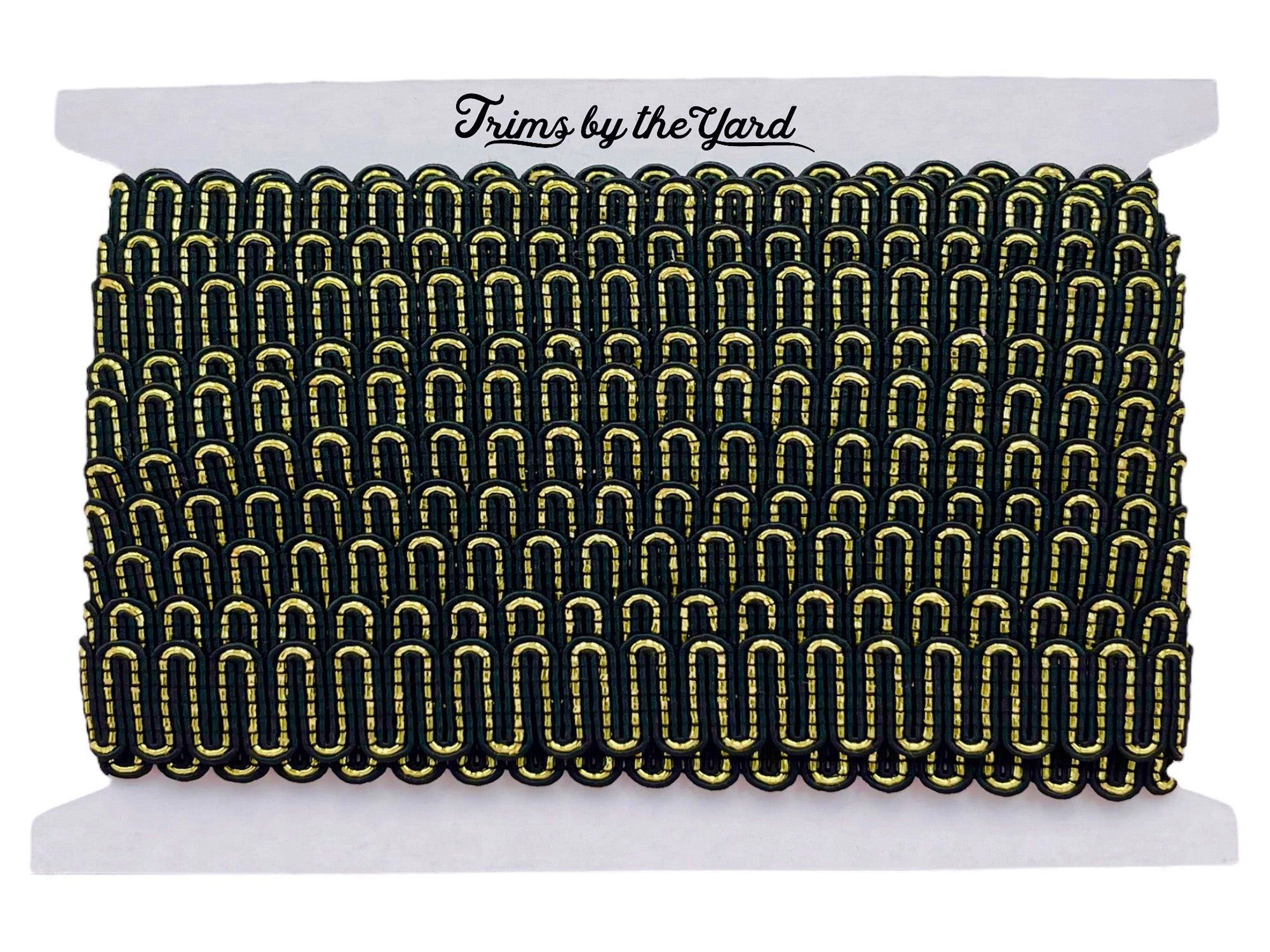 Luna Metallic Braid Trim (Sold by the Yard)