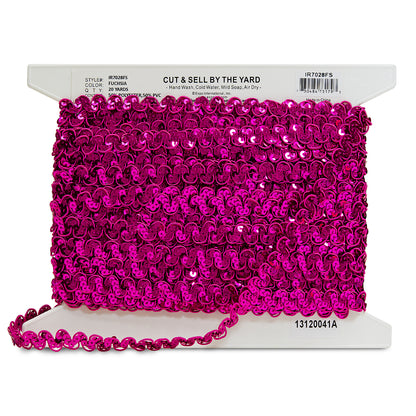 Rylee Stretch Sequin Ric Rac Trim    (Sold by the Yard)