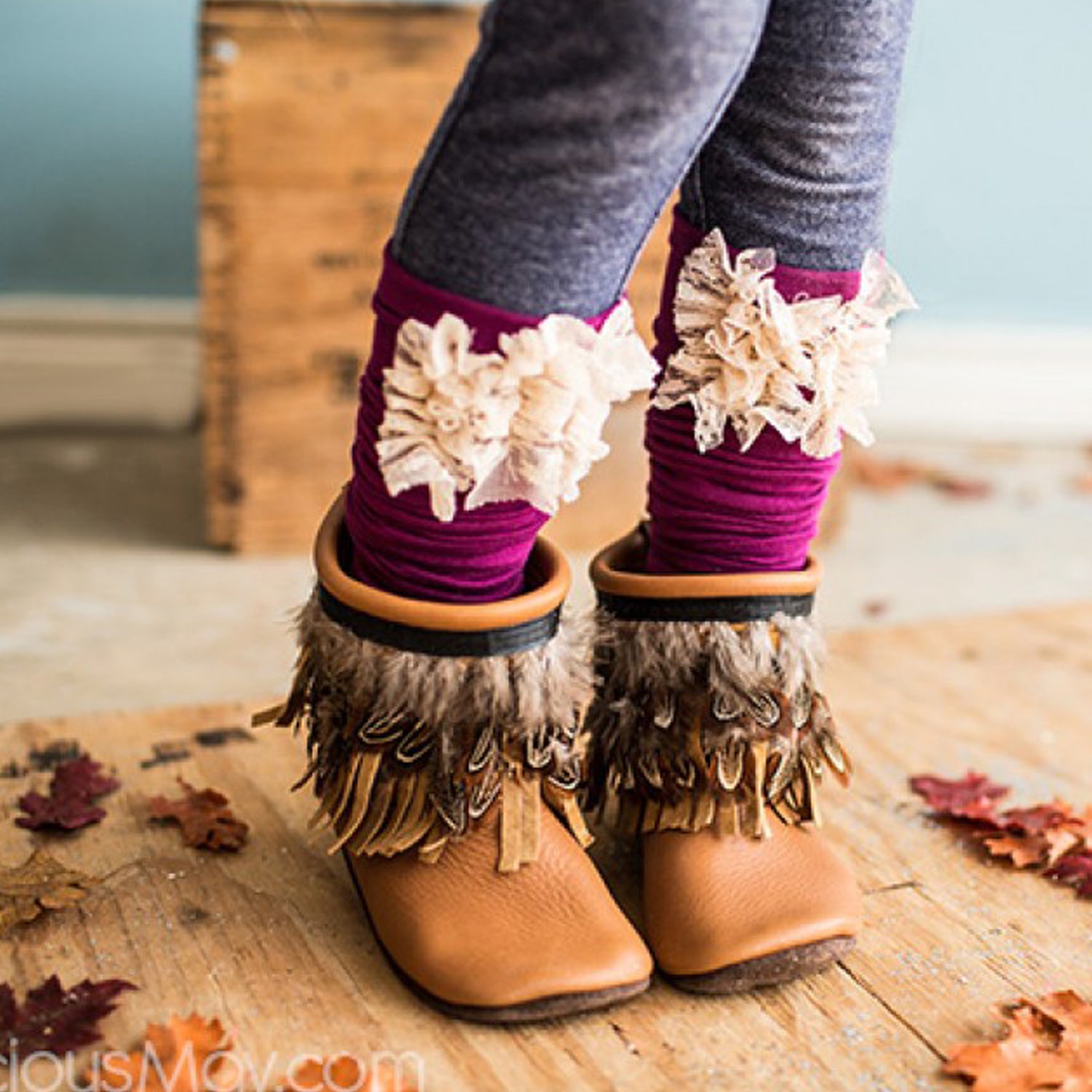 Fancy Feather Fringe Trim  (Sold by the Yard)