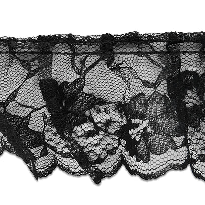 Christie 2 3/4" Gathered Lace Trim (Sold by the Yard)