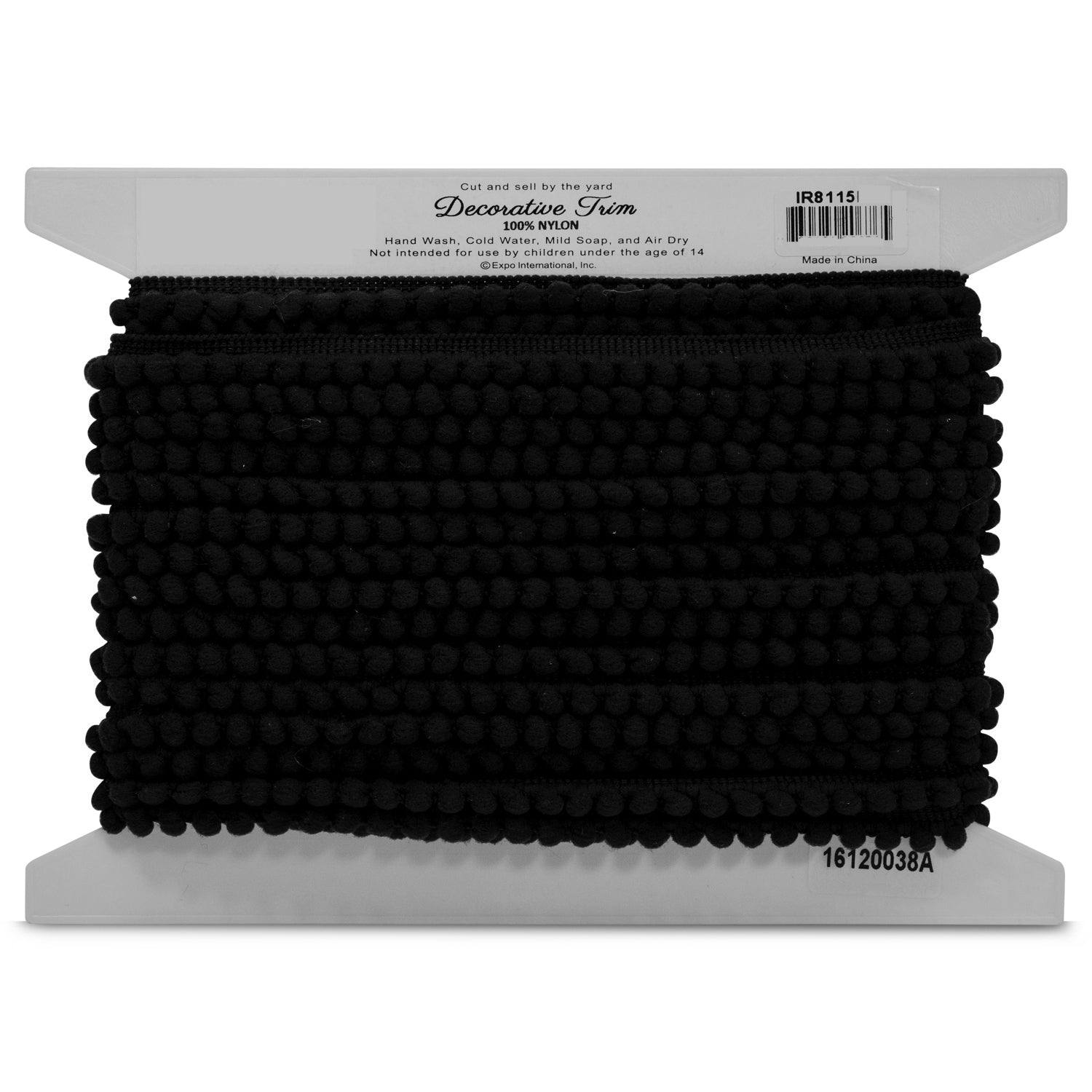 Lorlana Baby PomPom Fringe Trim 3/8"     (Sold by the Yard)