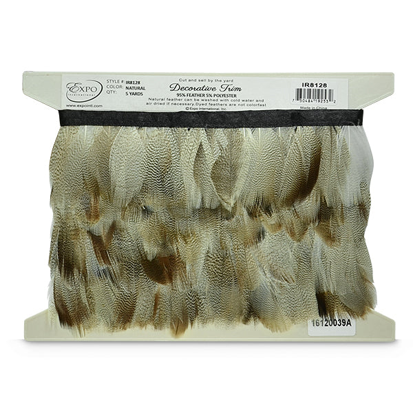 Mienna Feather Fringe Trim 2 1/3" (Sold by the Yard)