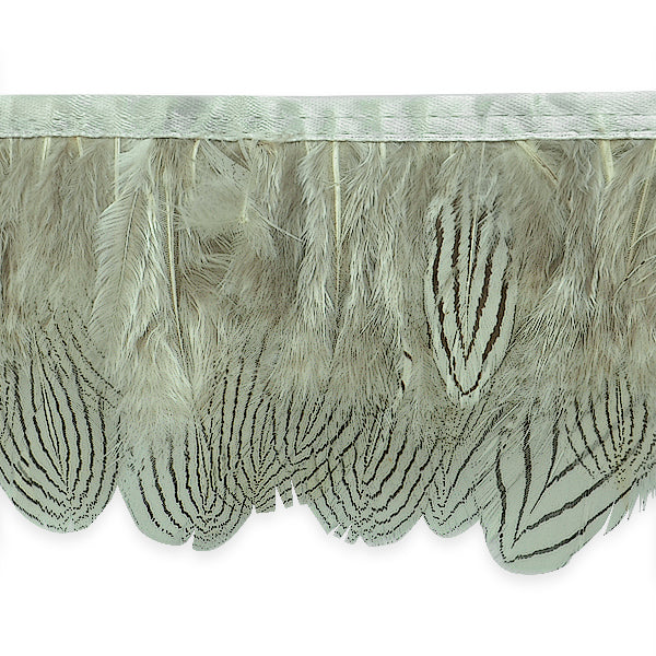 Sandra Plush Feather Fringe Trim  (Sold by the Yard)