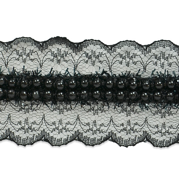 Mischa Elegant Victorian Pearl Lace Trim 1 1/2" (Sold by the Yard)