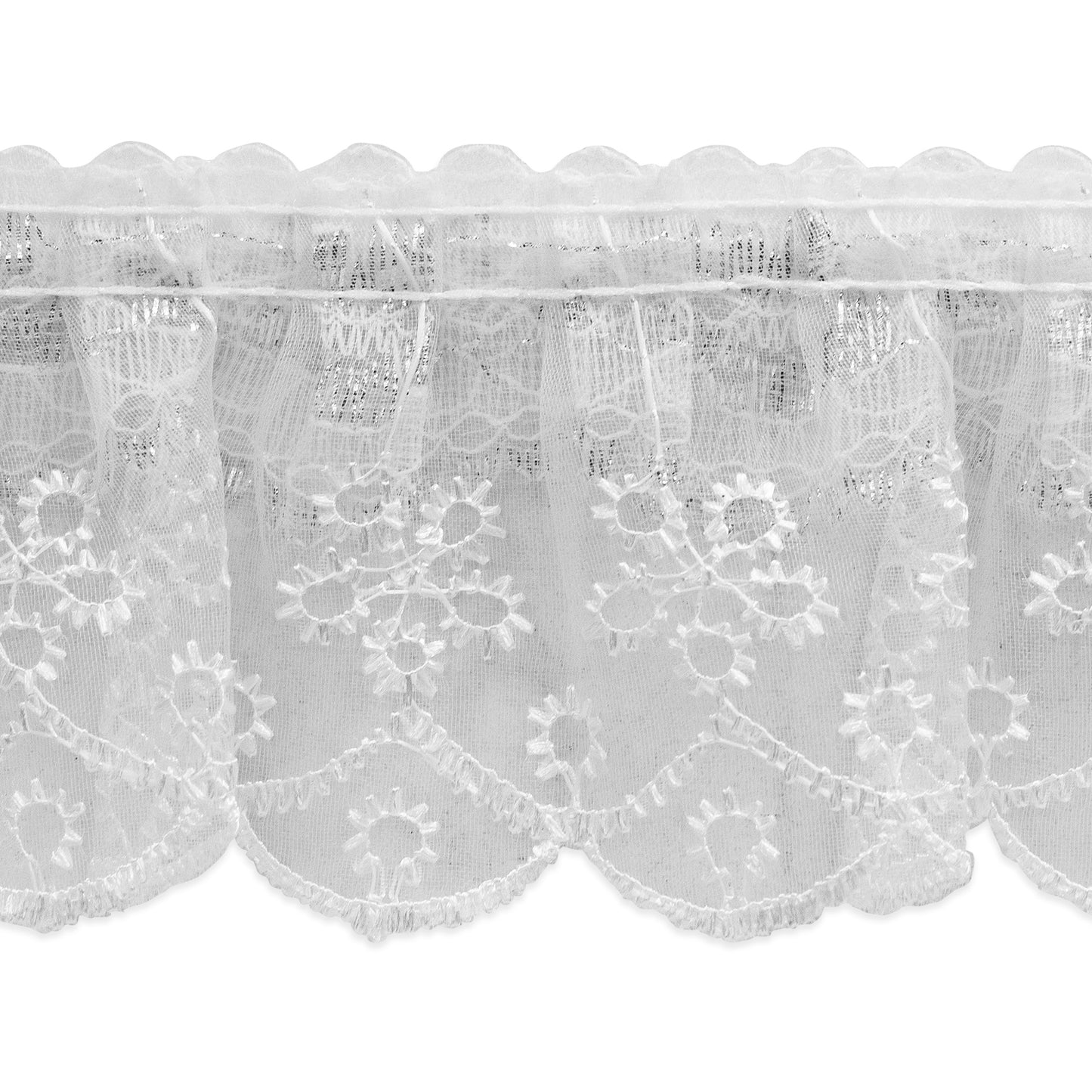 Belen Sequin Lace Trim (Sold by the Yard)