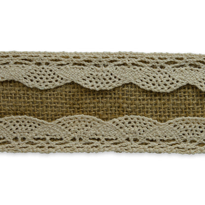 Aubrie Jute Lace Trim (Sold by the Yard)