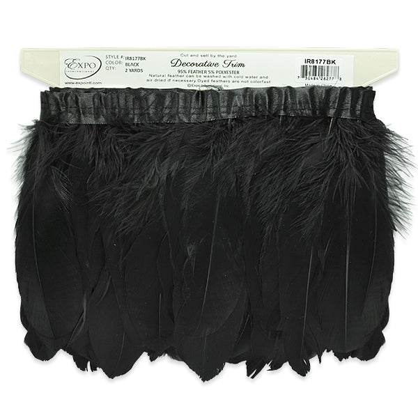 Kofi Feather Fringe Trim (Sold by the Yard)