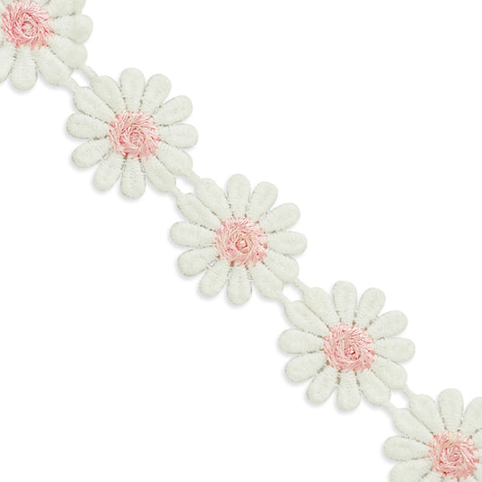 Casey Daisy Flower Trim (Sold by the Yard)
