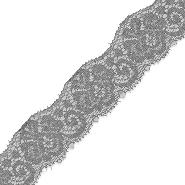 5 Yards of Samantha 1 1/2"  Stretch Raschel Lace Trim