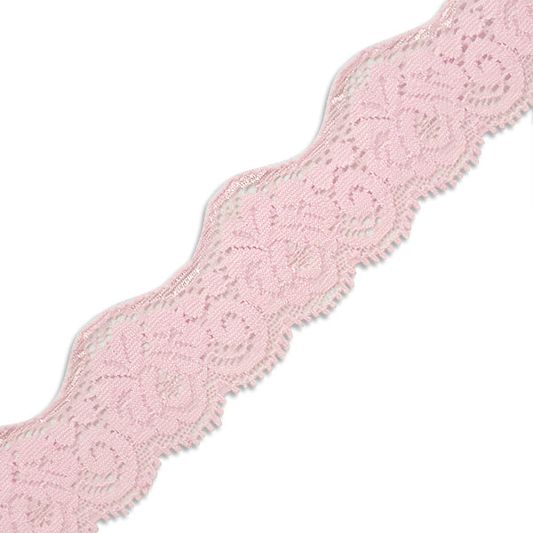 5 Yards of Samantha 1 1/2"  Stretch Raschel Lace Trim