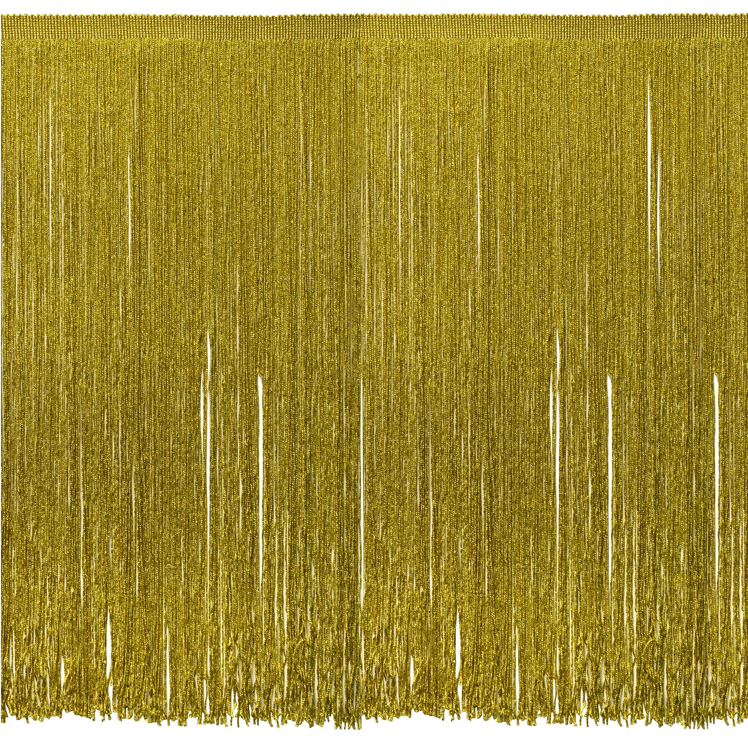 30" Metallic Chainette Fringe Trim (Sold by the Yard)