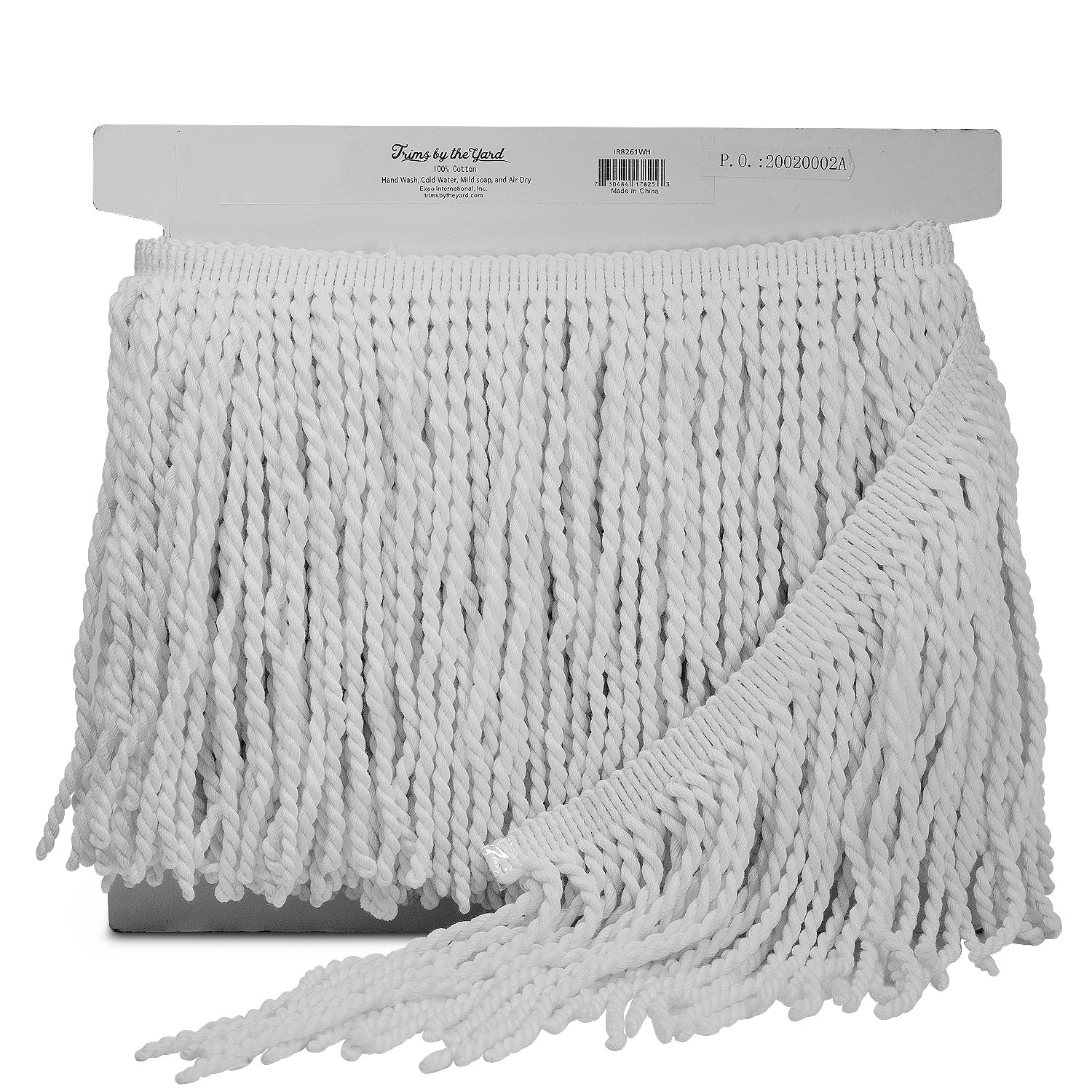 9" Augusta Cotton Bullion Fringe Trim  (Sold by the Yard)