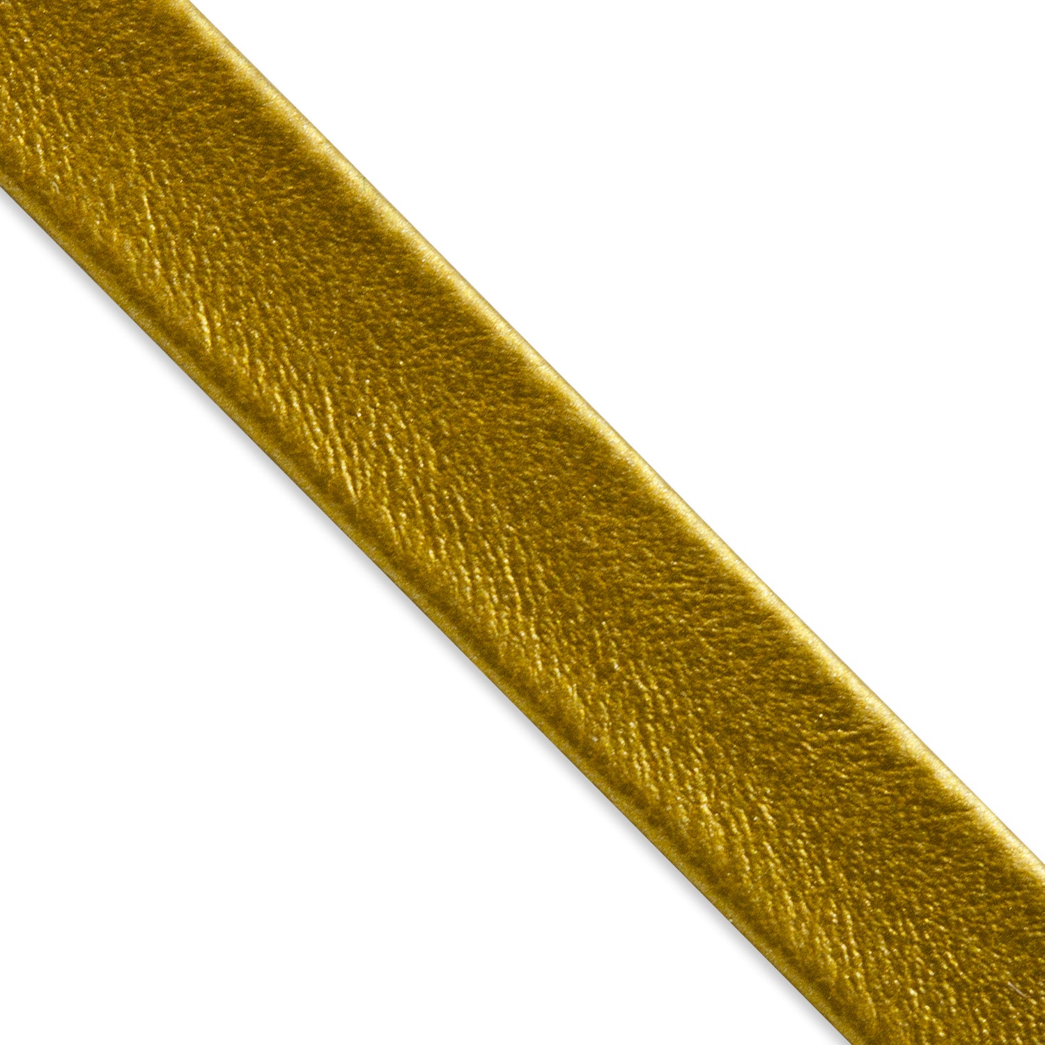 5 yards of Trucie Metallic Leather Look Trim  - Gold